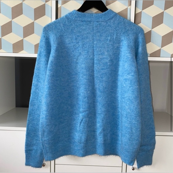 Zara SWEATER WITH WOOL AND ALPACA - Picture 7 of 12